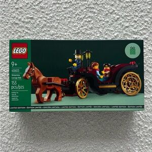 LEGO wintertime carriage ride